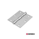Bisagra 3.5" x 3.5" Acero Inoxidable Hermex